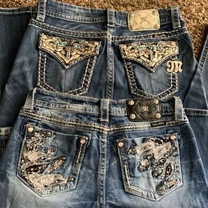 Bundle 2 miss me jeans size 29x 30